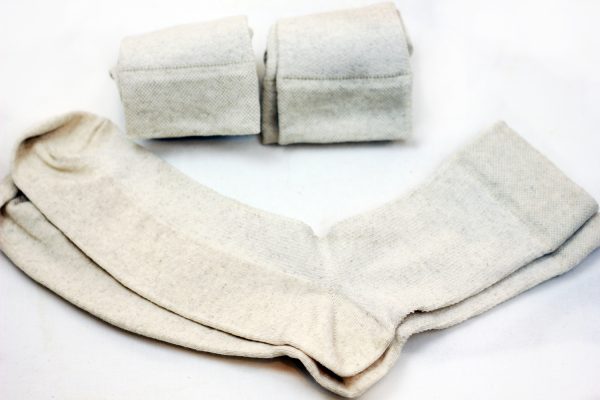 2420624246.jpg Quick-Dry Breathable Organic Natural Linen Athletic Mid-Calf Socks, Unisex